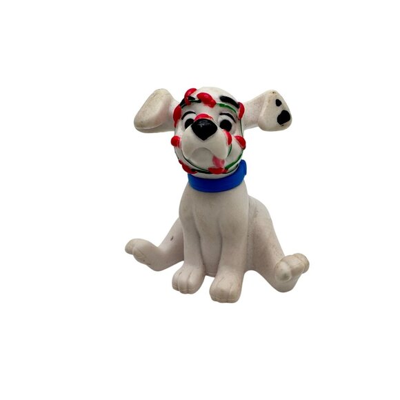 Disney 101 Dalmatians Christmas Puppy Figurine With Lights & Spots - Picture 9 of 9